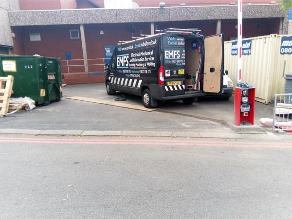 This barrier is one of 8, all are 7M's installed with AiPhone entry/exit only. These where installed in 2017 at a shopping centre on one of there access ramps and service yards. The photo above is one of three on this access ramp.