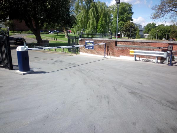 This Barrier was installed on a entrance and exit of a service yard it's a 7M with Net2 in and GSM intercom. The exit intercom post is Net2 only. So if vehicle tailgates an incoming vehicle, then they will not be able to leave the service yard. Installed 2017.