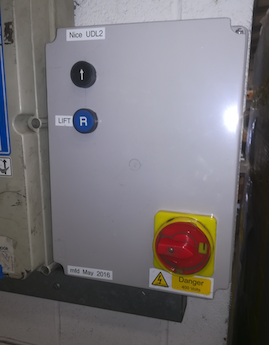 Ramp controller PCB installed in new enclosure