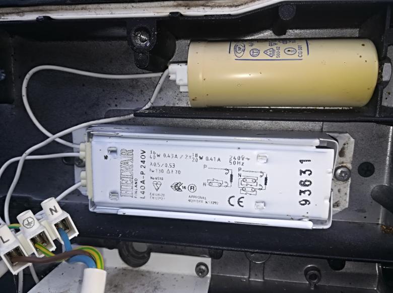 Time to replace switch gear on 18x 37W fluorescent bulkheads