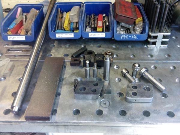 Glide rollers made for fixing a Startrite bandsaw.