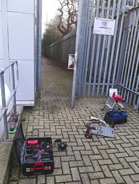 Conveting a Fire Exit Gate in to a Full Acess Gate 