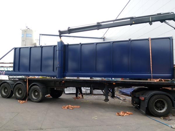 This is a 10.5M opening length and 2.5M high.  Our Max opening width 12 Meters. This was installed at a plastic manufacture plant on the main site entry/exit. Installed 2016